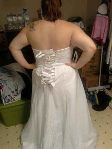 changed my dress. pictures included