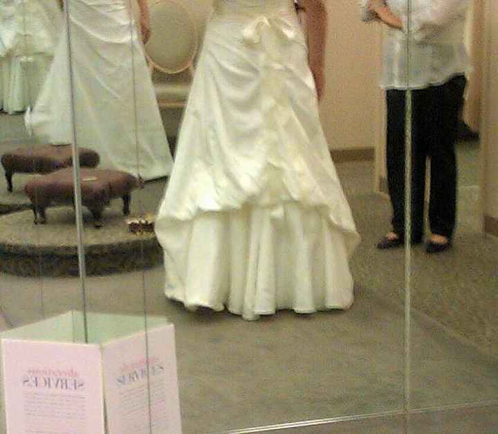 First Dress Fitting (Pics included)