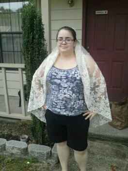 finished my veil !! >Pics<