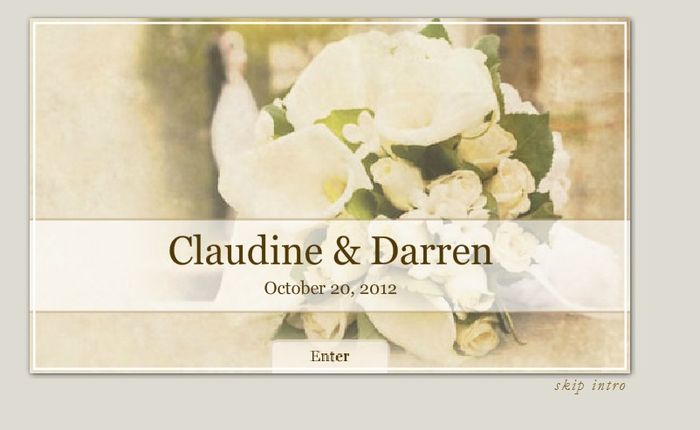 wedding website help