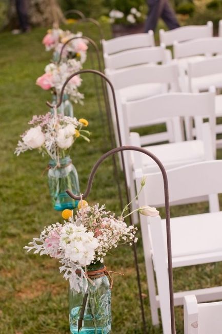 Ceremony decorations! pics  add flower inspiration pics