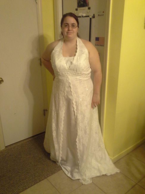 Said yes to the . dress!!!!