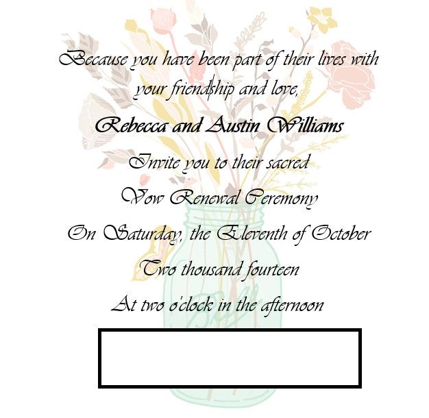 my  invites  ! Pics
