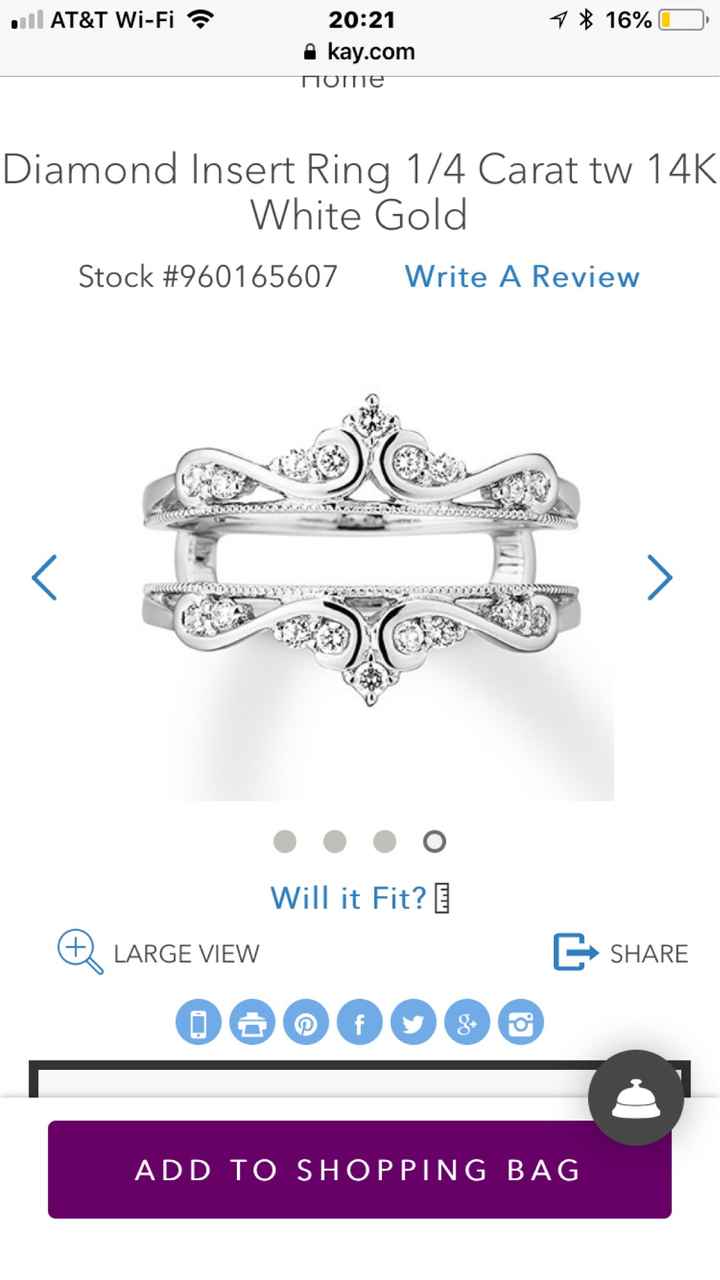 Searching for wedding band or enhancer - 1