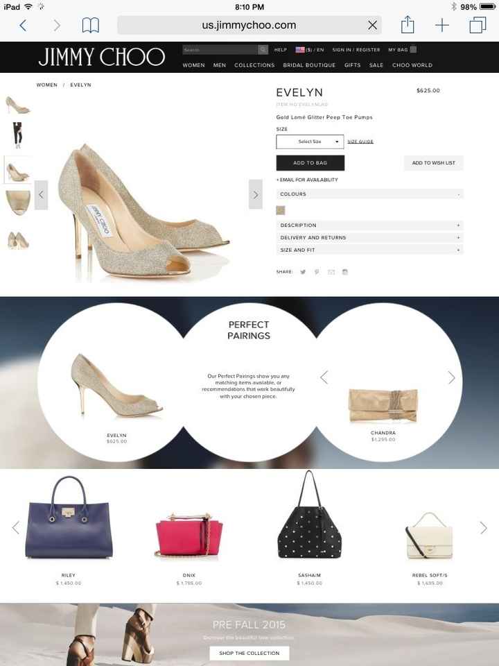 Found my wedding shoes! Show me yours! Update :-/