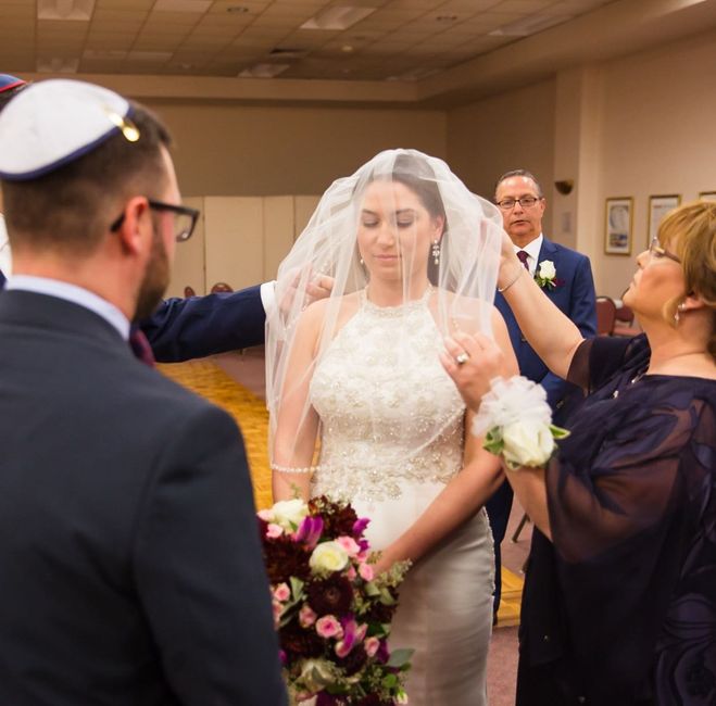 Separate blusher with cathedral veil 3