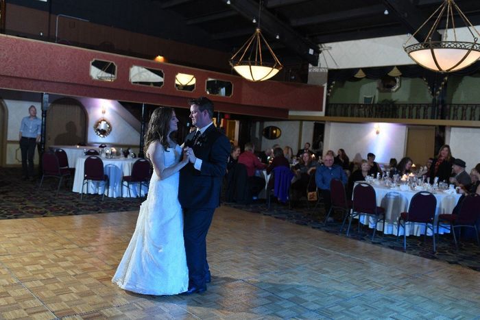 First dance