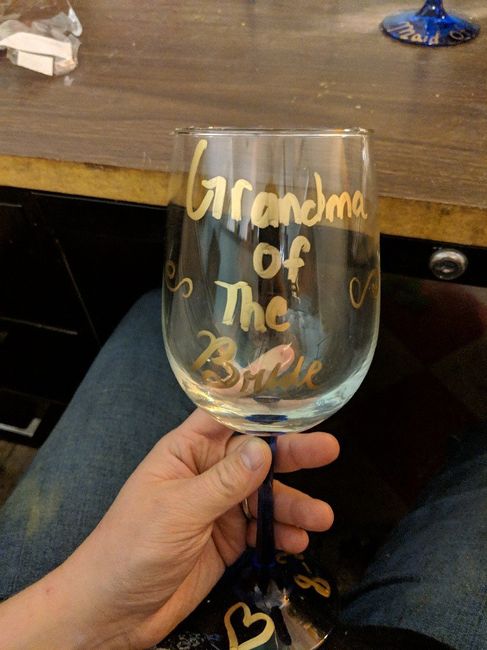 Bridesmaids wine glasses 2