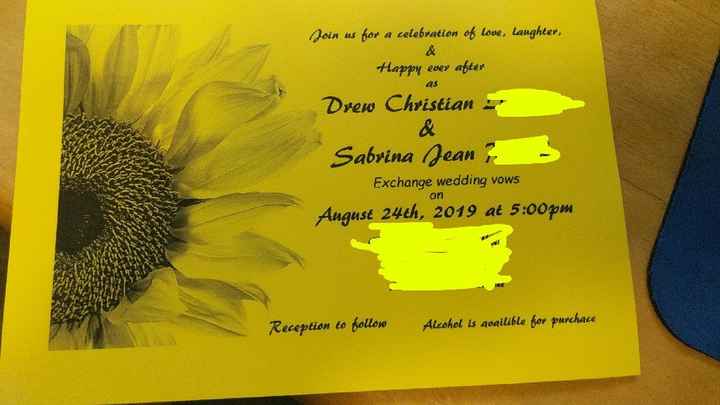 Invitations - 1