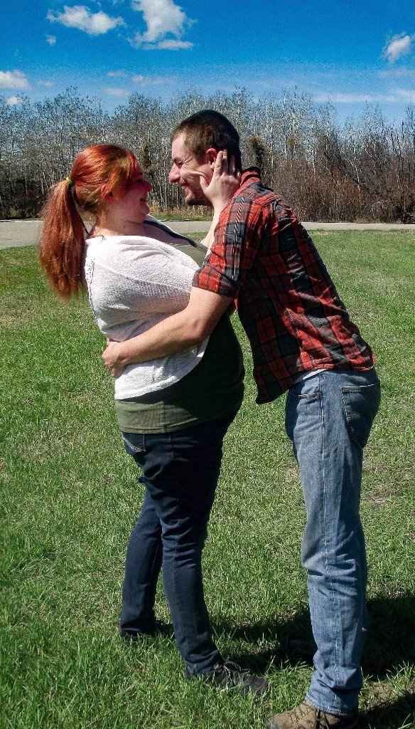 Show off your weird engagement pic - 1