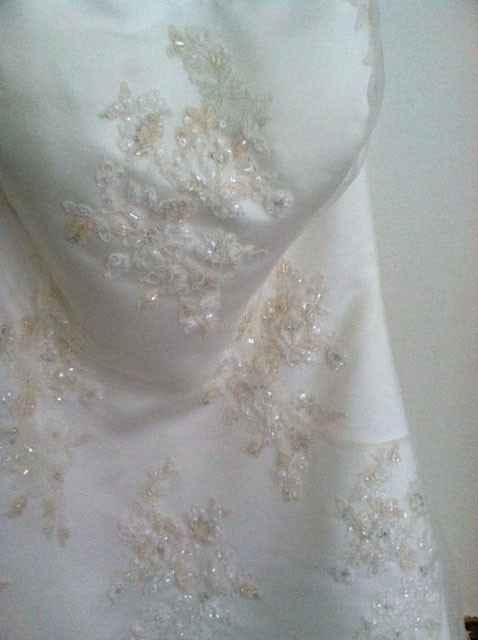 The last time I tried on my dress was over a year ago and it didn't zip up..