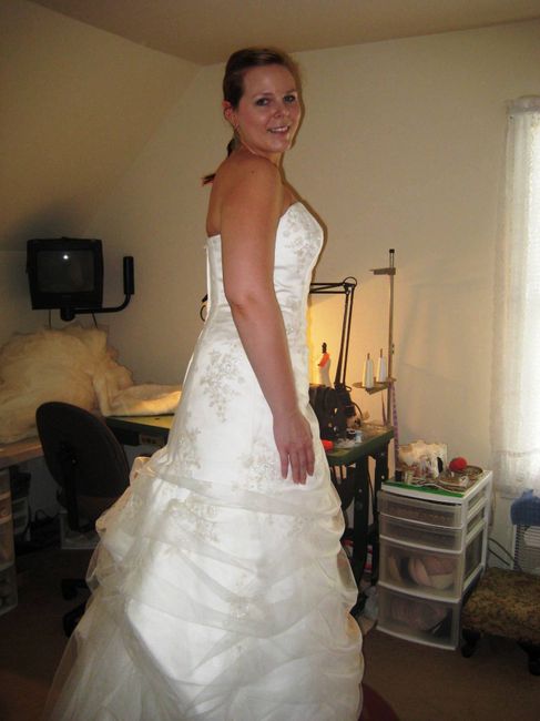 *update: pics in comments* First fitting tonight! And my mom is awesome :)