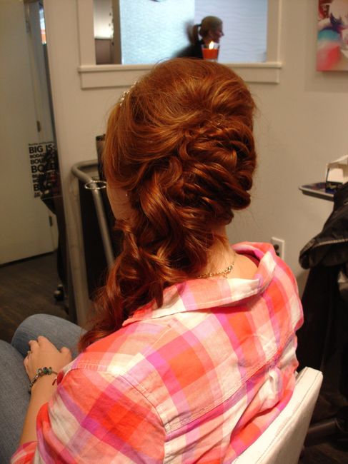 My Hair and Makeup trial pics!!