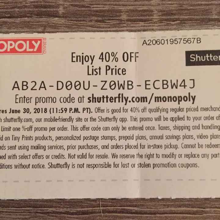 Shutterfly Coupons - 3