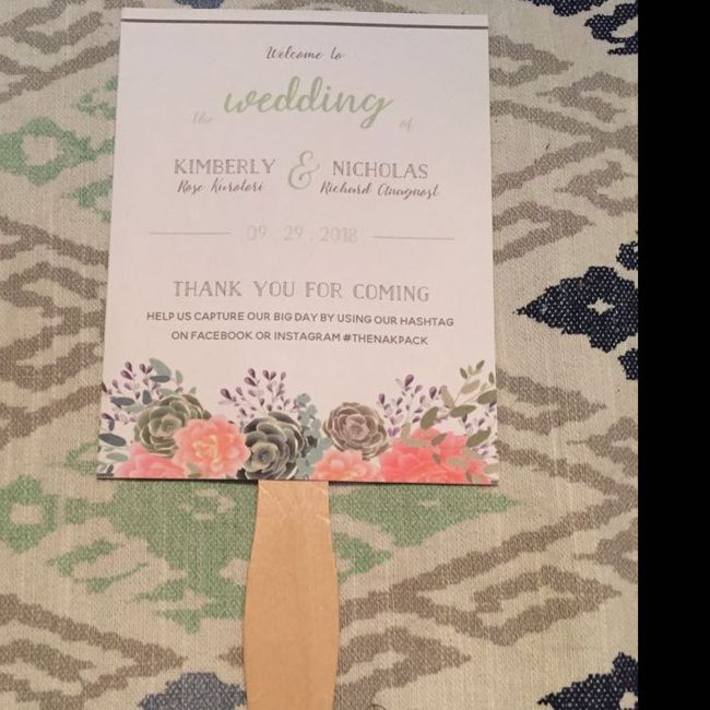 Show me your wedding program! - 1