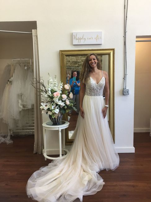 Said yes to the dress!!!
