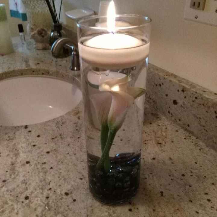 Submerged Baby's Breath Centerpieces Help