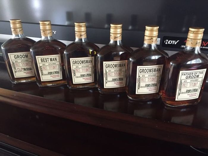 Bridal party said yess!