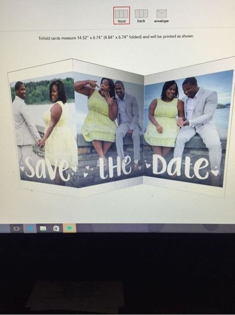 Save the date or save the money!