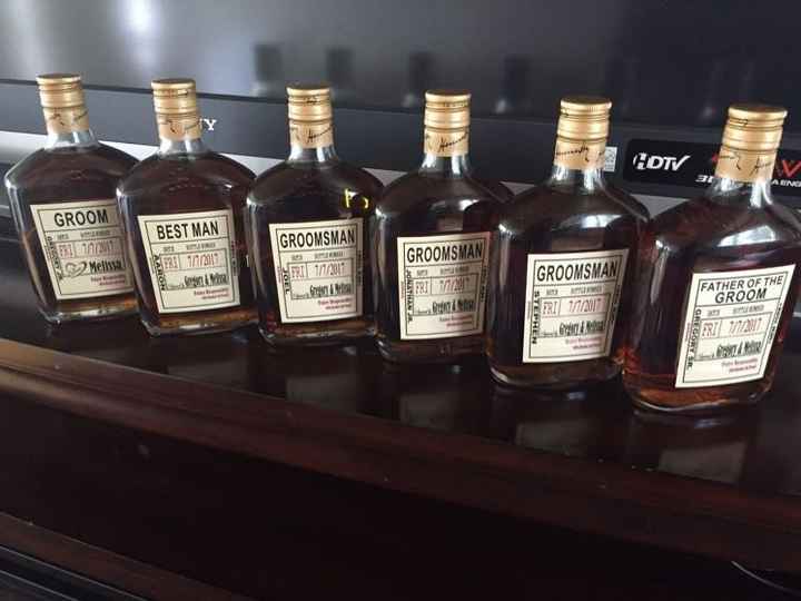 Bridal party said yess!