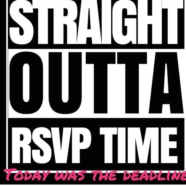 What to do with guests who DONT RSVP?