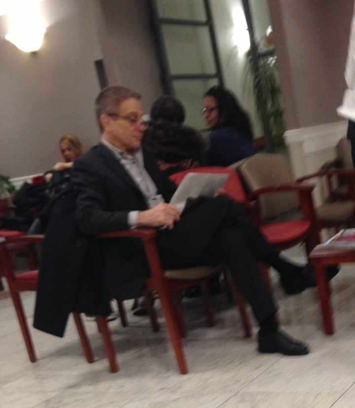 At the doc today and the boss was there too