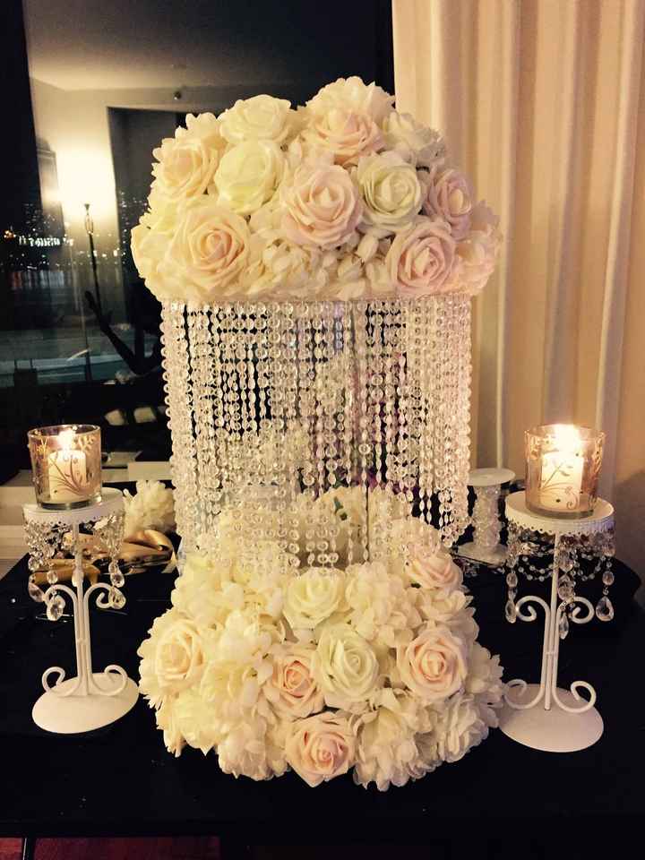 finished one of my DIY centerpieces