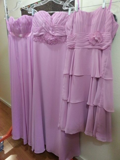 Mismatched Bridesmaids