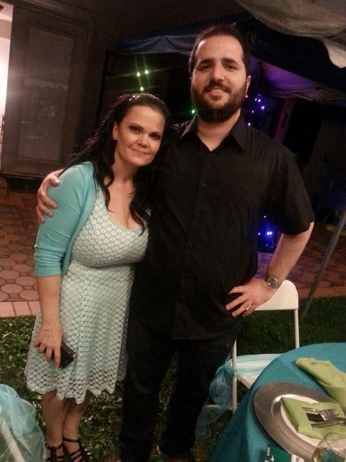 FH and I were showered!!