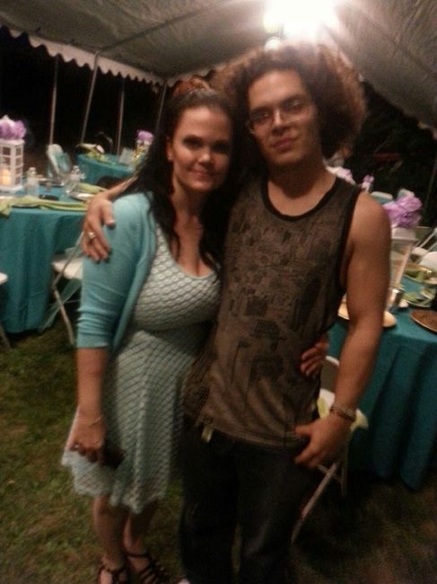 FH and I were showered!!