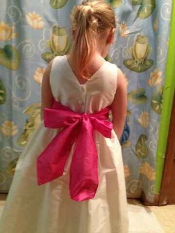 My FG got her dress today! (pics)