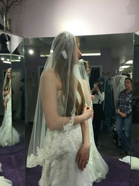 First Dress Fitting  (Pic Heavy)