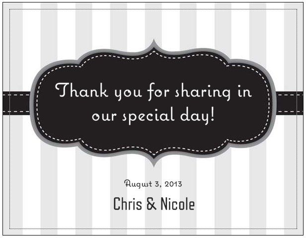 Thank you cards...Need opinions!