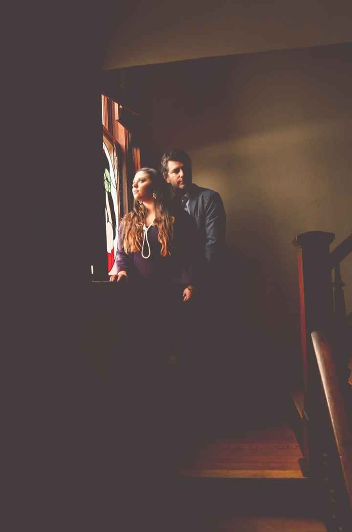 This is a more formal one- he wore a jacket and nice pants.