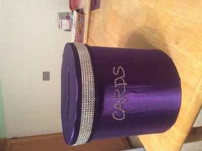 Card box and alternative guest book!