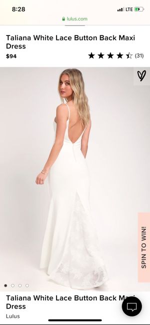 Happy things - Show me your micro wedding/elopement dresses! 7