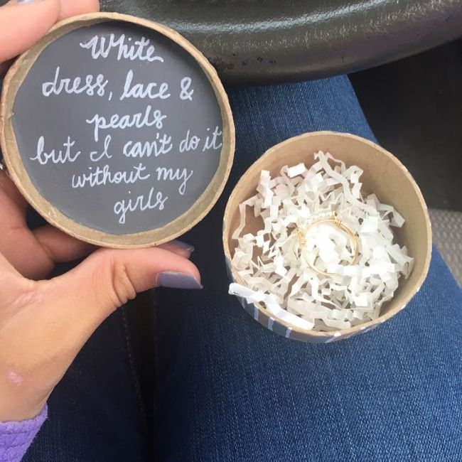 Will you be my bridesmaid?