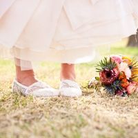 Wedding flats? Lace? Toms?