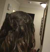 Hair and makeup trial