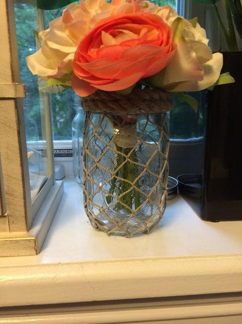 Centerpiece/ Beach theme. Thoughts?!