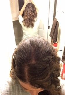 Hair and makeup trial