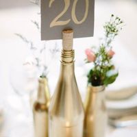 Wine bottle centerpieces?