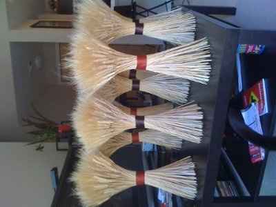 Wheat centerpieces are done!