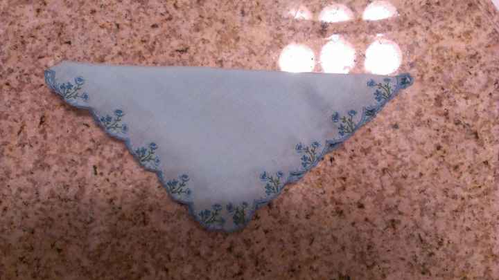 what is your old, new, borrowed and blue? Need help with mine!!!