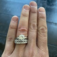 Wedding bands - 2 or 1? - 2