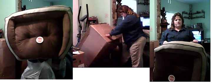 Surprise Skype call from Home :)