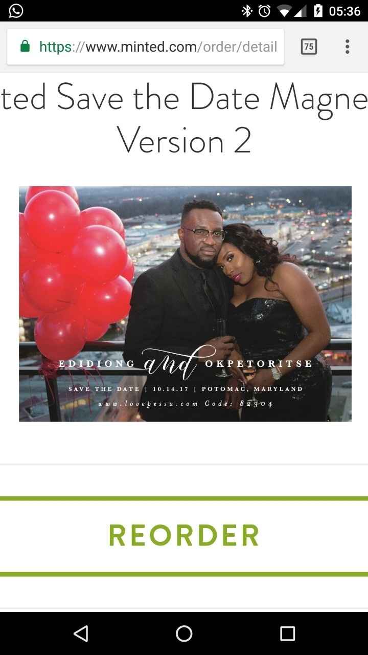 Show me your save the dates!!