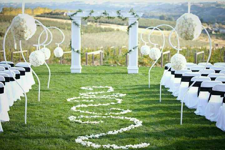 Aisle Decorations for Ceremony