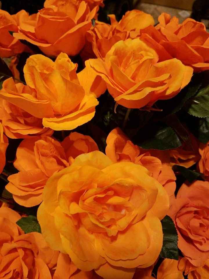 So Fake Flowers it is !!!