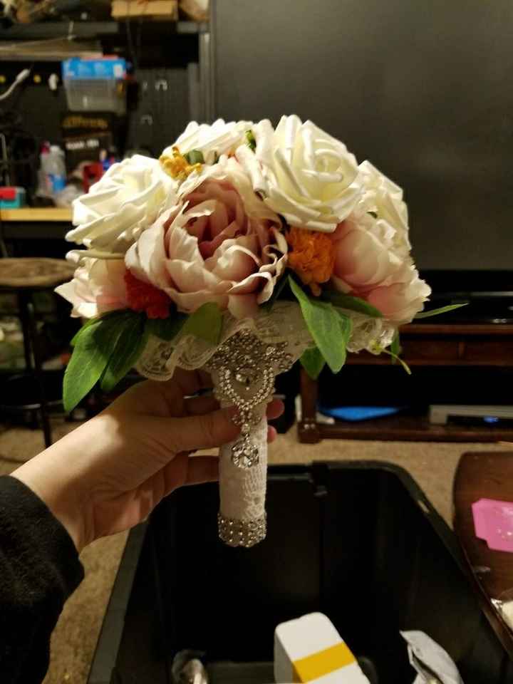 Has anybody used fake foam flowers?